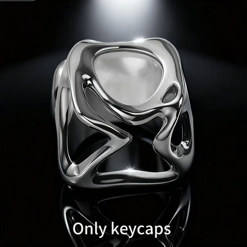 Esports Gaming Arm Sleeve - 【One key】Venom Liquid Metal Electroplated Keycaps，Electroplating