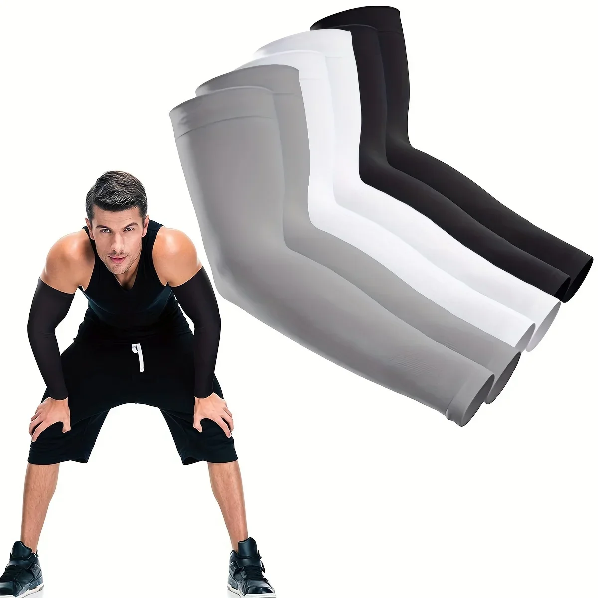 Esports Gaming Arm Sleeve - 3 Pairs Unisex Sun Protection Arm