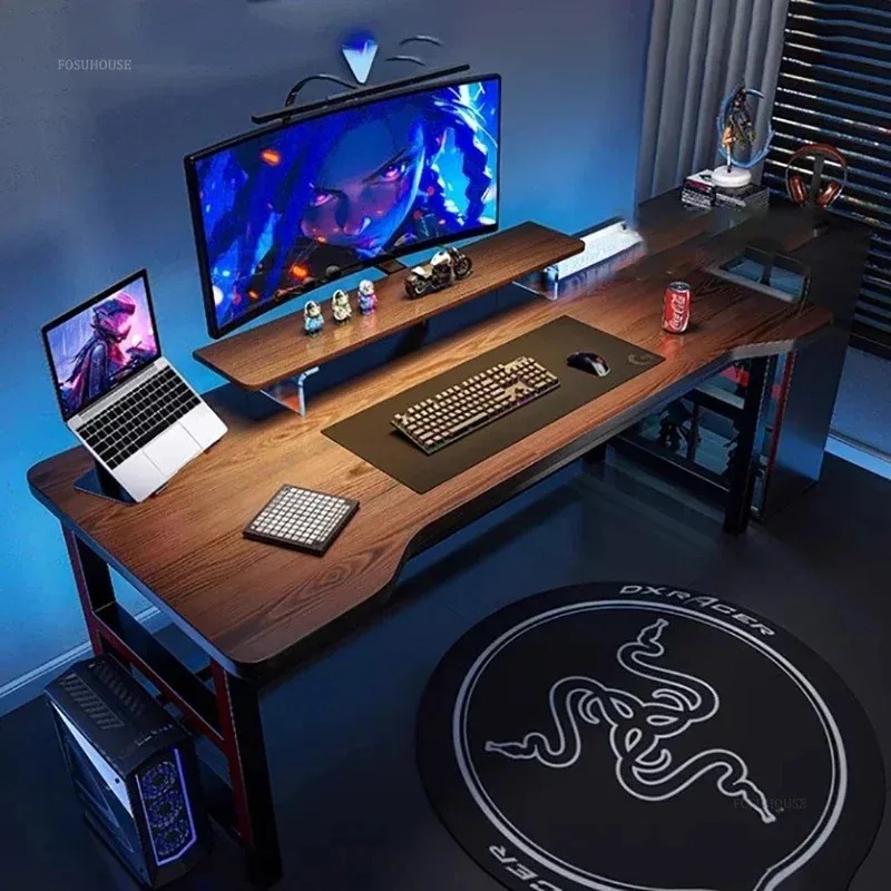 Esports Gaming House - Nordic Desktop Computer Desks Simple Rental