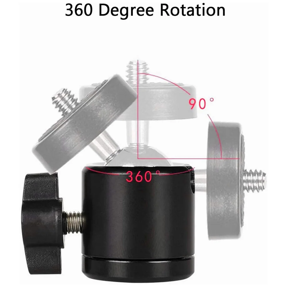 Mini Ball Head 1/4 Screw 360 S - огляд і ціна Webcam Ring Light