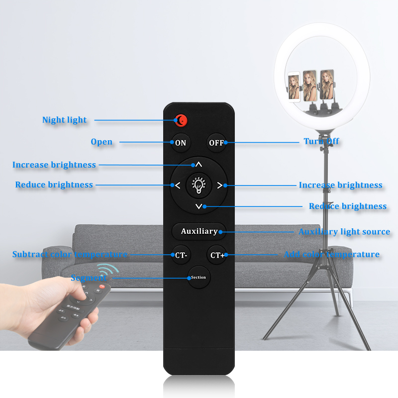 22inch Ring lamp Dimmable Ring - огляд і ціна Webcam Ring Light