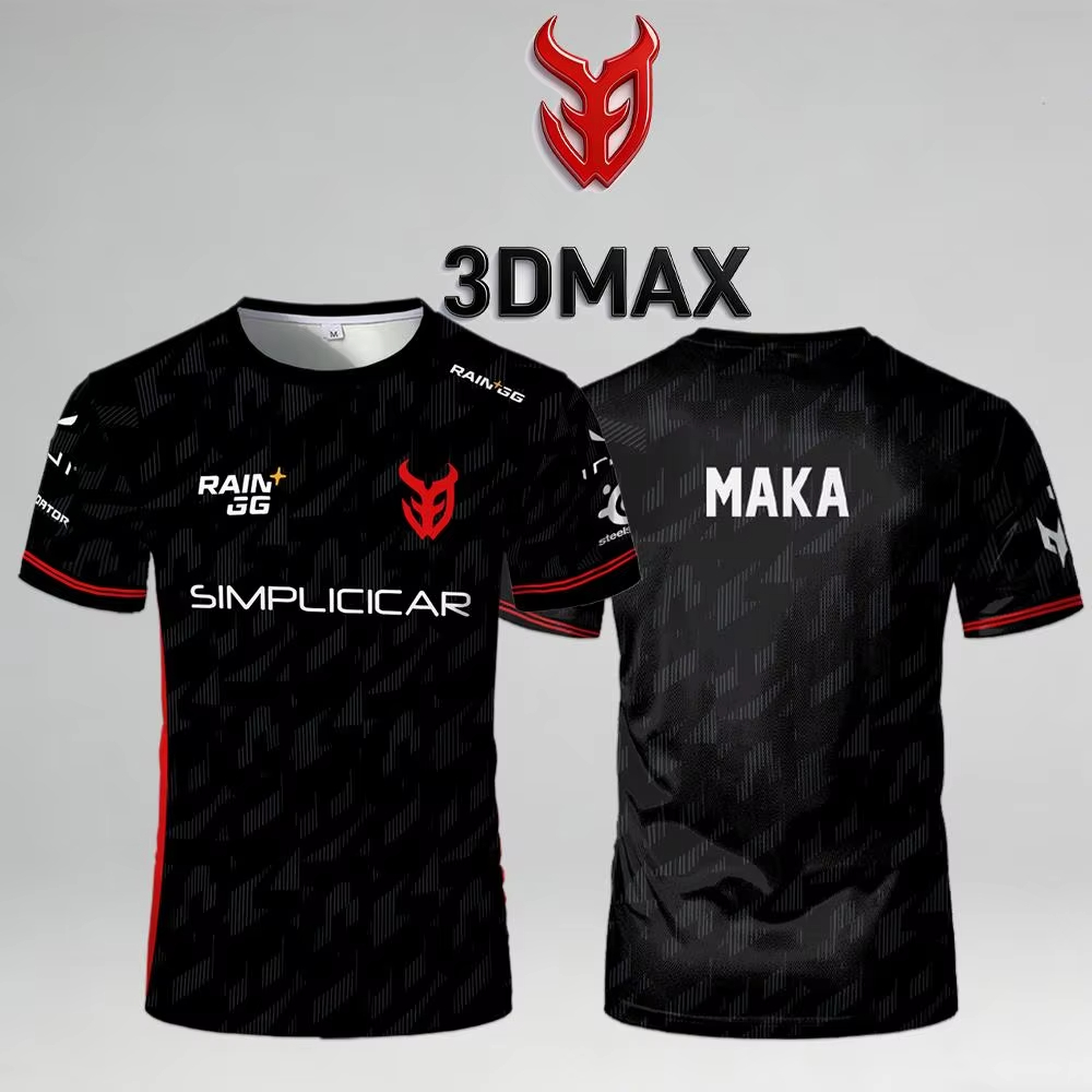 3DMAX Esports MAKA Player Jers - огляд і ціна Esports Gaming Team Logo