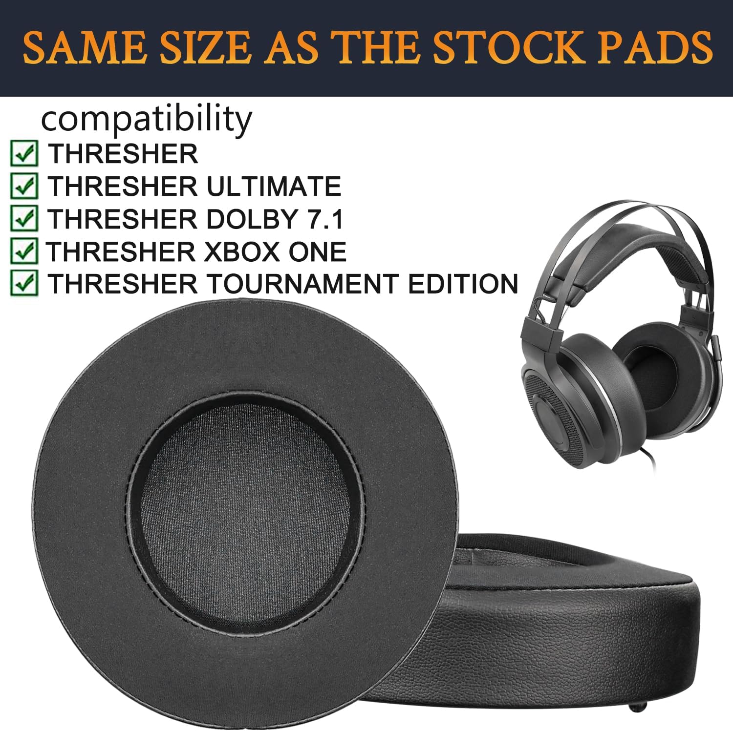 Cooling Gel Earpads Replacemen - огляд і ціна Gaming Headset 7.1