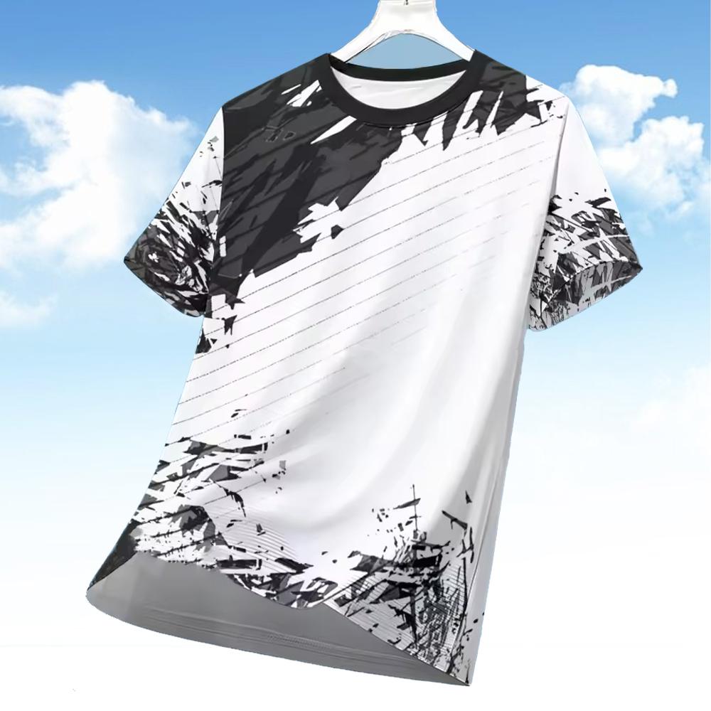 Men's 3D Geometry Print Short- - огляд і ціна Esports Gaming Top