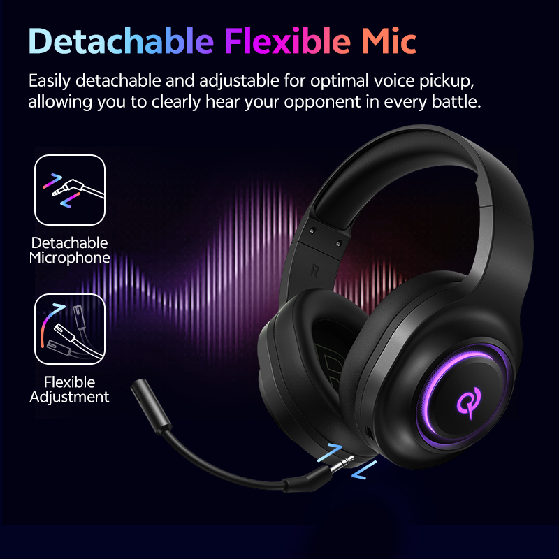 QCY Heroad V200 Gaming Headset - огляд і ціна Gaming Headset 7.1