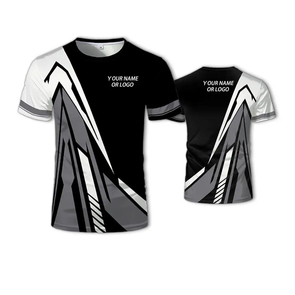 Men's Geometric Pattern 3D Pri - огляд і ціна Esports Gaming Team Logo