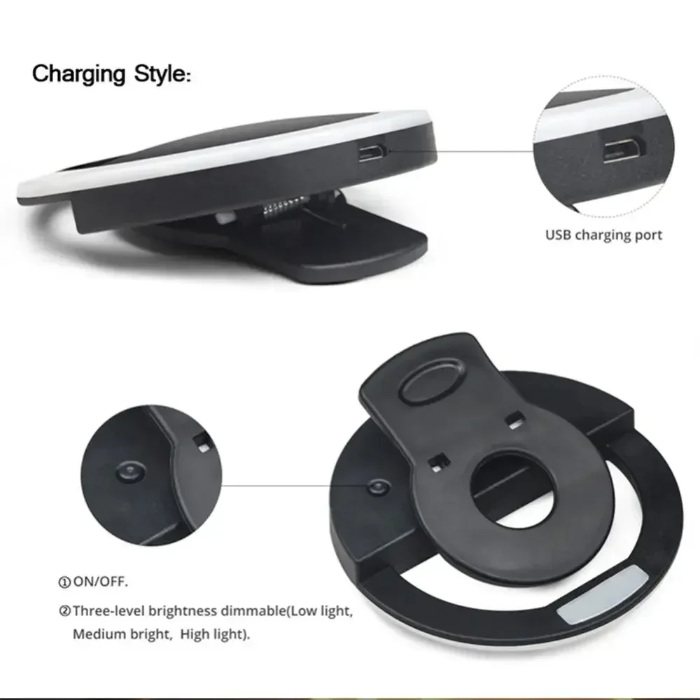 LED Selfie Ring Light Mobile P - огляд і ціна Webcam Ring Light