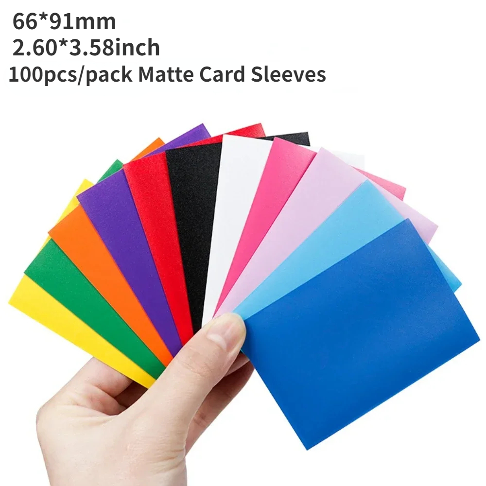100PCS 66x91mm Matte Card Slee - огляд і ціна Esports Gaming Arm Sleeve