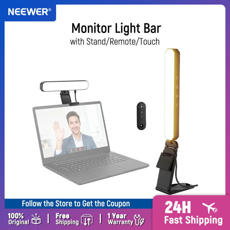 NEEWER Basics 6W Monitor Light - огляд і ціна Webcam Ring Light