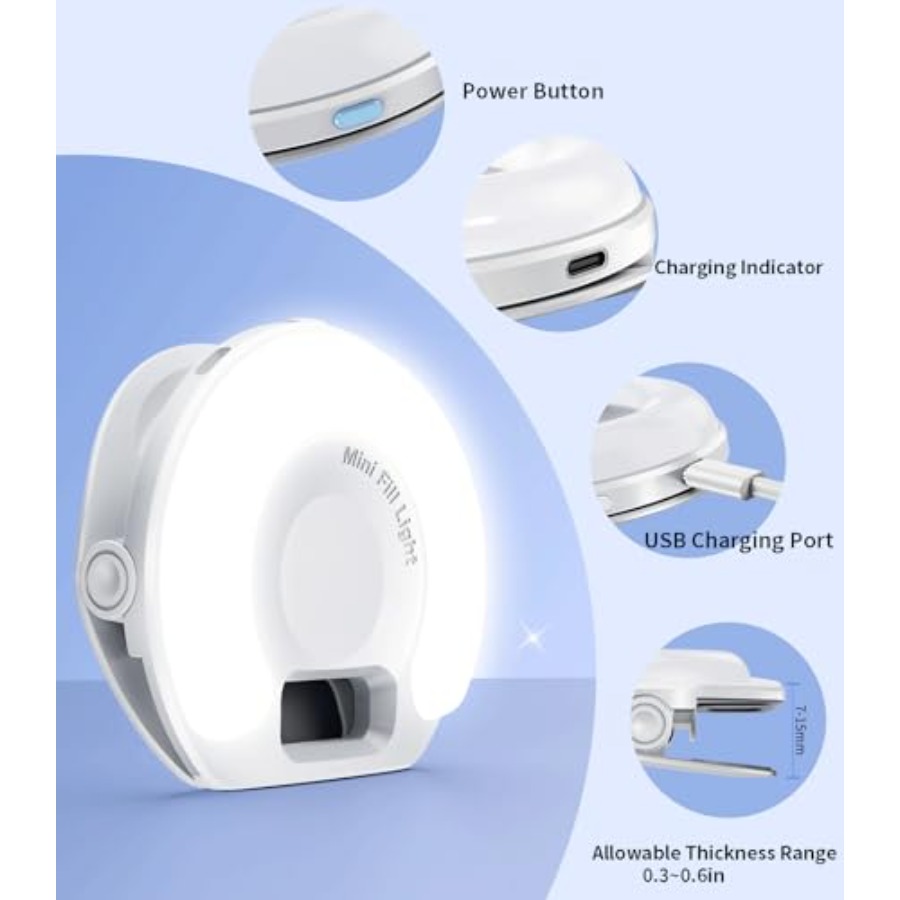Portable Ring Light for Phone  - огляд і ціна Webcam Ring Light