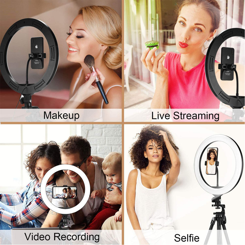 26 33CM Video Lights Dimmable  - огляд і ціна Webcam Ring Light