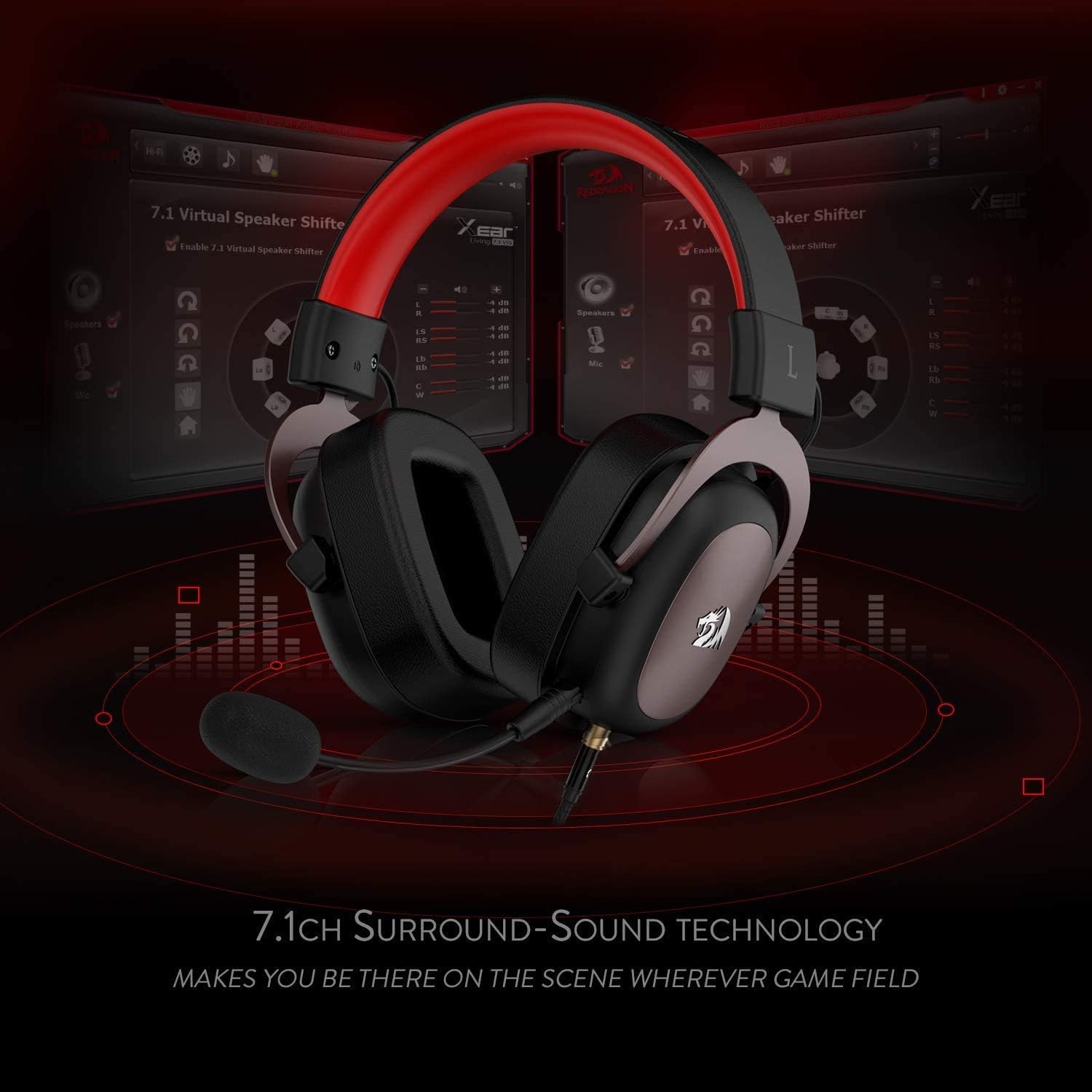 Redragon H510 Zeus Wired Gamin - огляд і ціна Gaming Headset 7.1